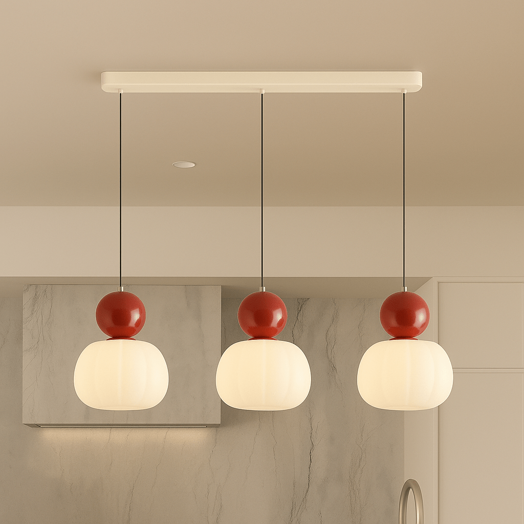 Luxe Gilded Pendant Light, Chic Hanging Fixture for Modern Spaces