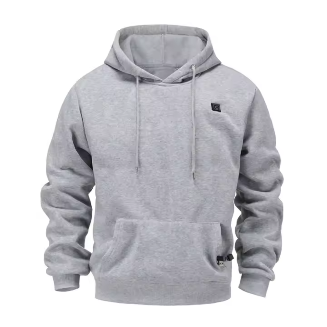 Men's Heated Hoodie with USB Heating Technology