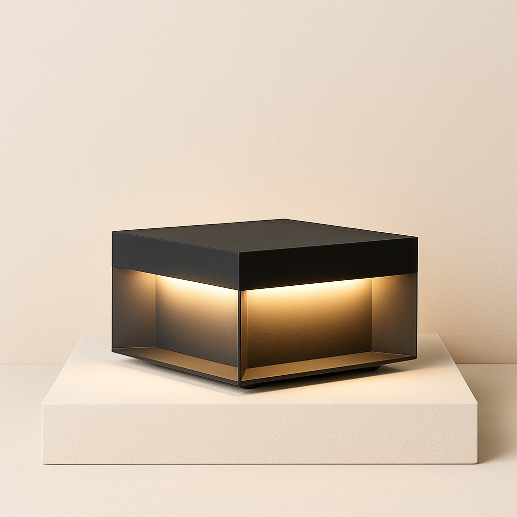 SolaraGlow Contemporary Solar Lighting Solution for Outdoors