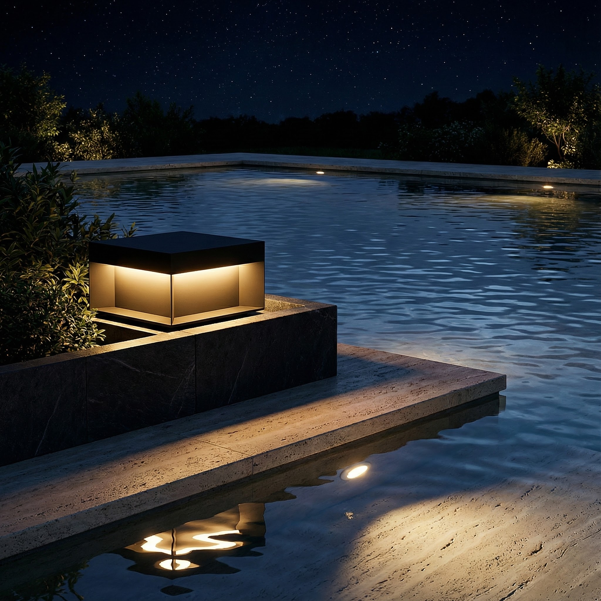 SolaraGlow Contemporary Solar Lighting Solution for Outdoors