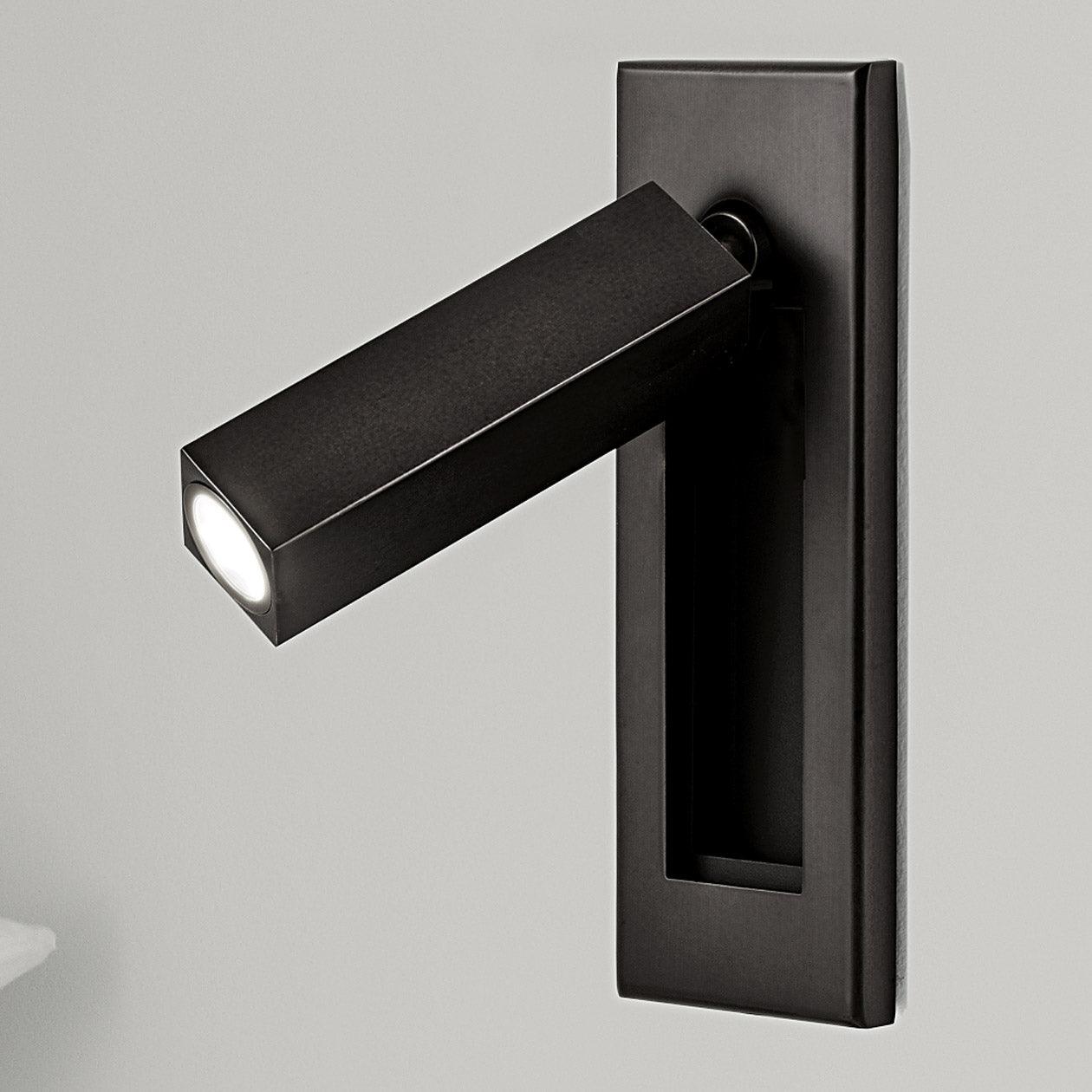 Compact Wall-Mounted Night Light with Built-In Shelf