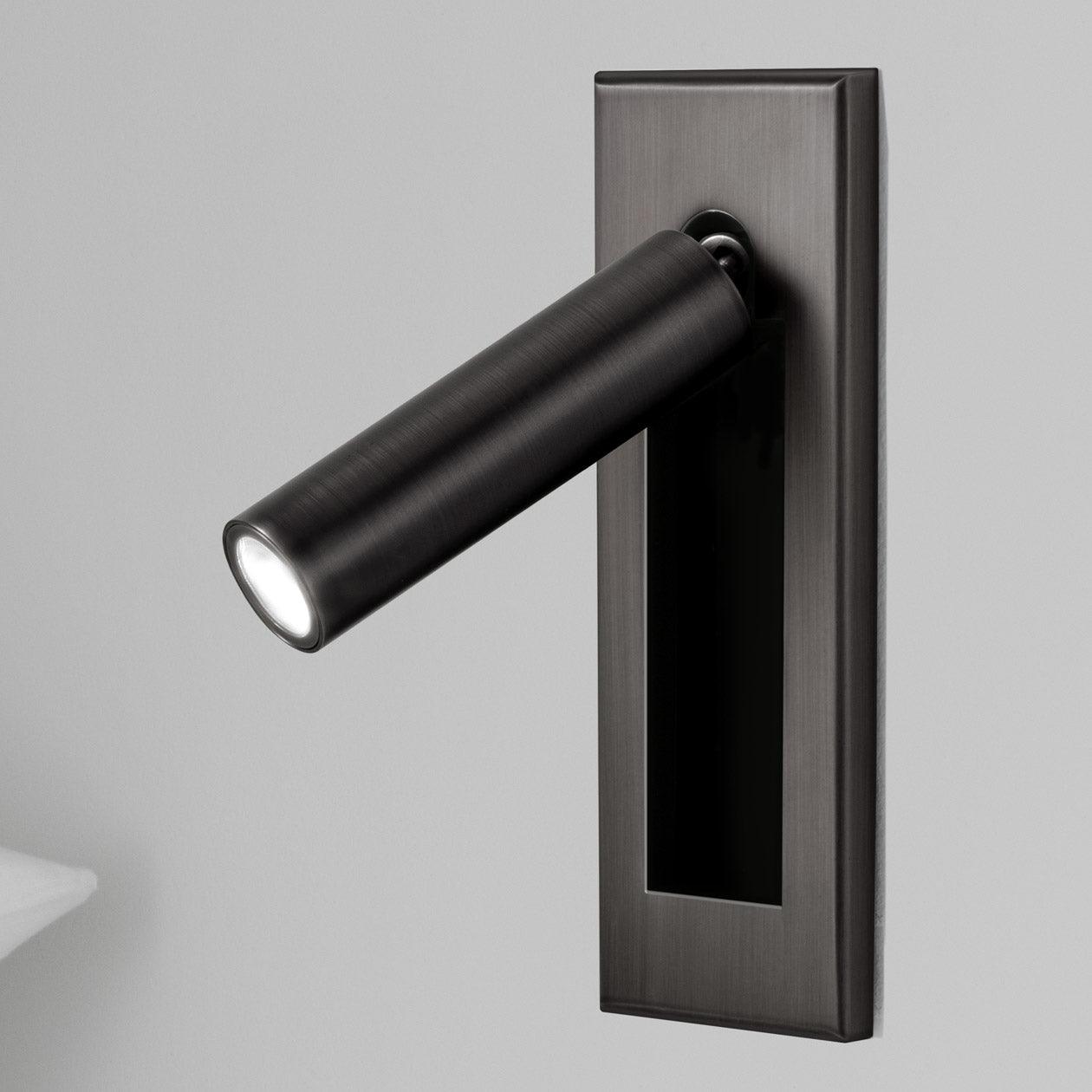 Compact Wall-Mounted Night Light with Built-In Shelf