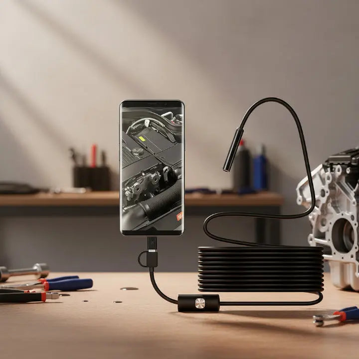 Portable Inspection Camera for Easy Connectivity