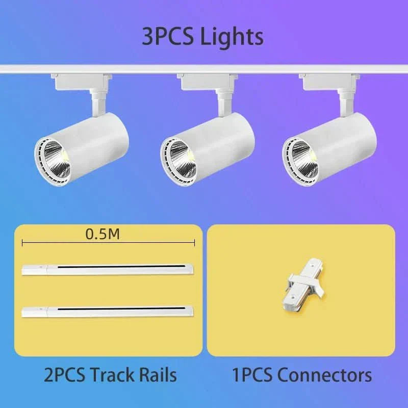 LumenCraft Adjustable LED Spotlight for Home and Office