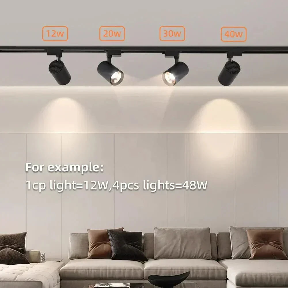 LumenCraft Adjustable LED Spotlight for Home and Office