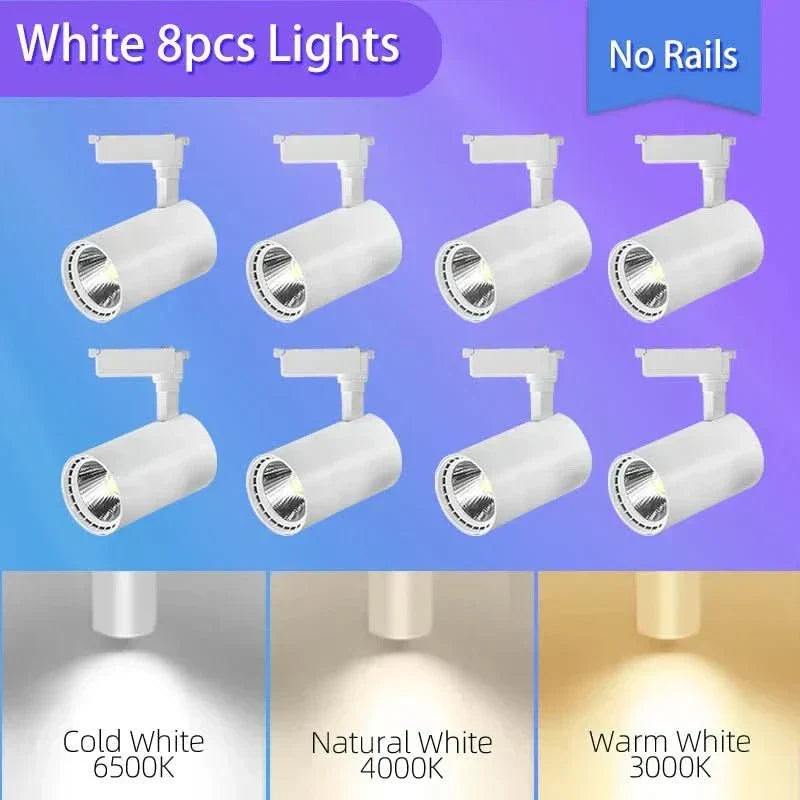 LumenCraft Adjustable LED Spotlight for Home and Office