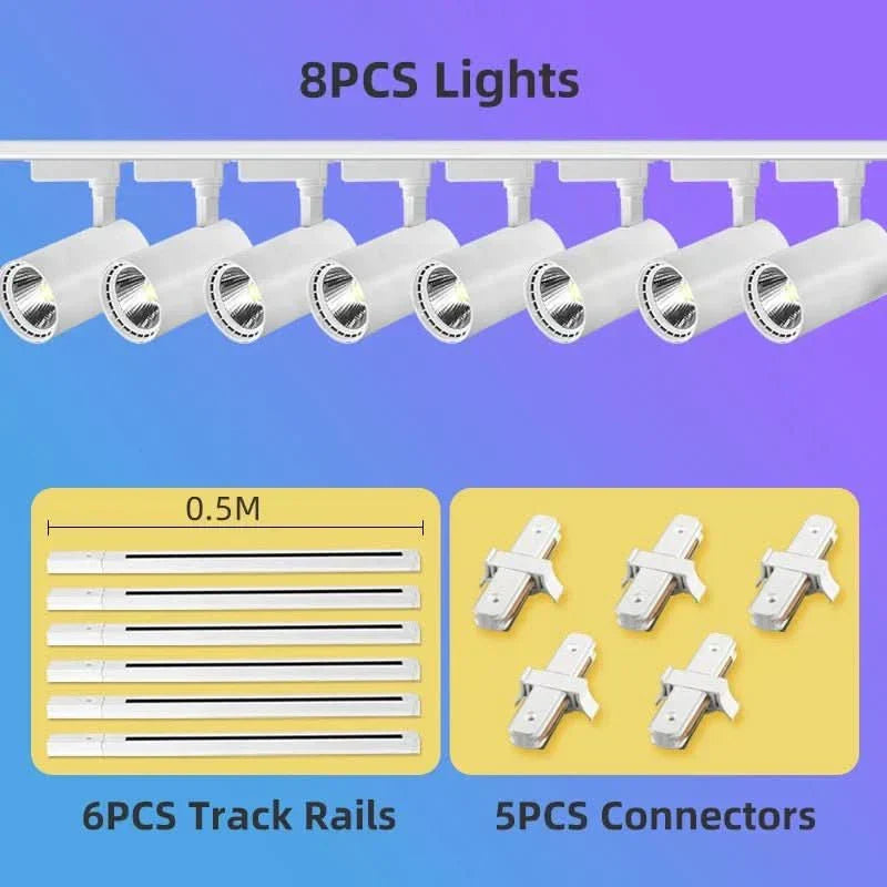 LumenCraft Adjustable LED Spotlight for Home and Office