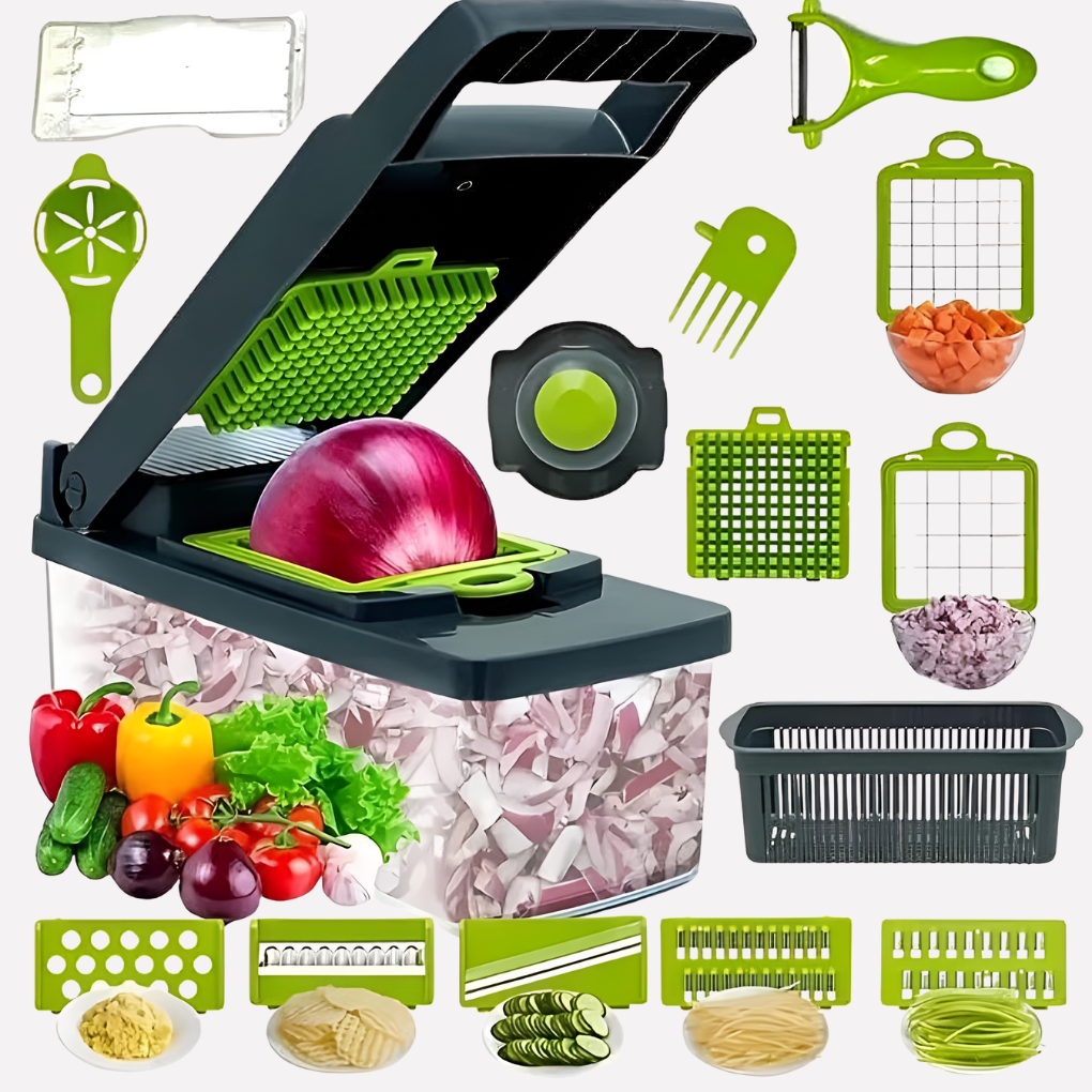 Versatile 4-in-1 Food Prep Tool for Healthy Cooking