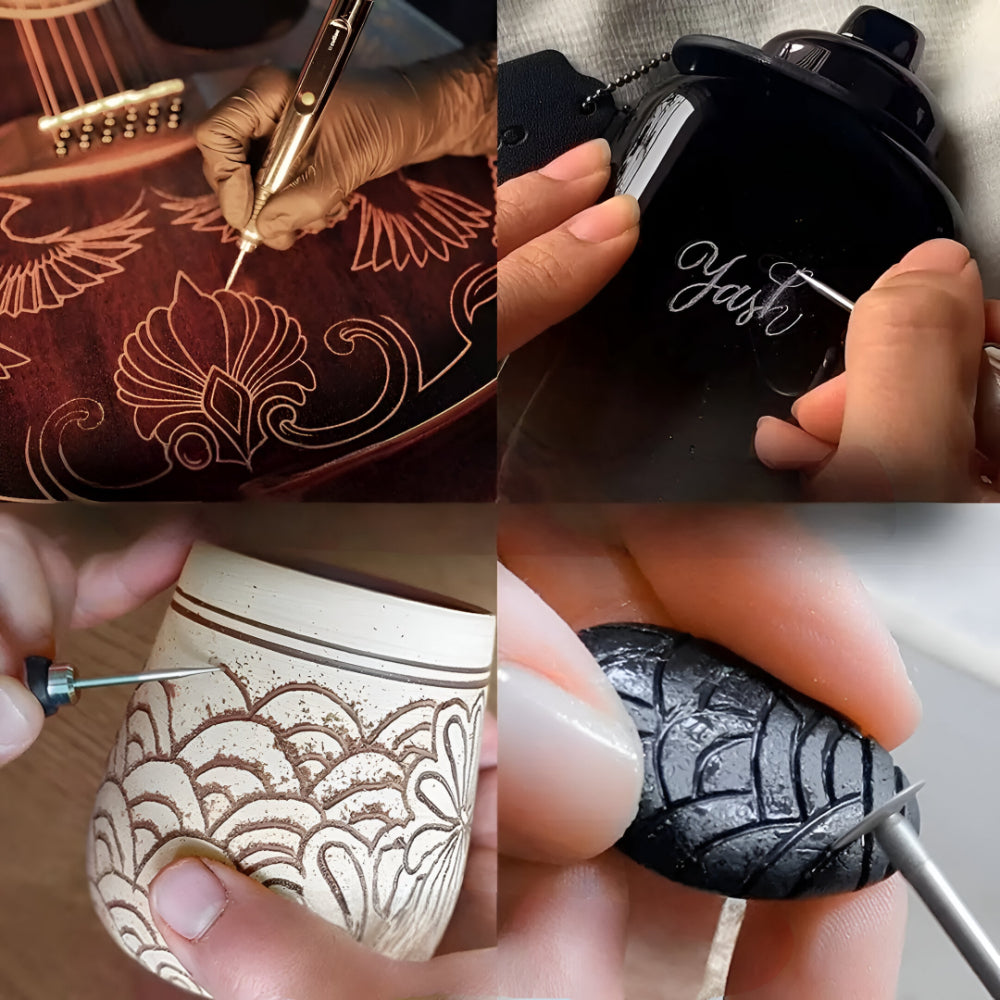 Precision Electric Engraver for Custom DIY Designs