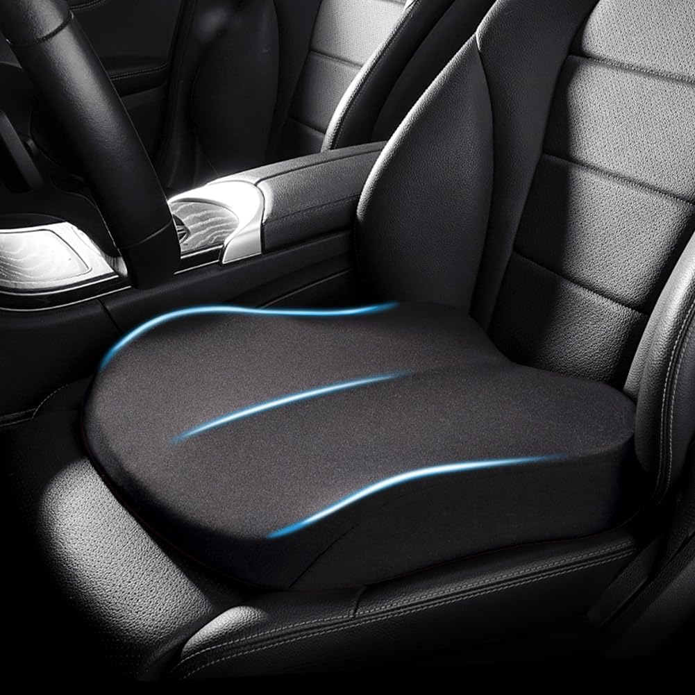 Memory Foam Seat Cushion for Posture Support and Pressure Relief