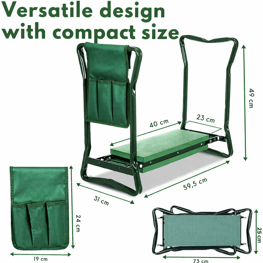 GardenBuddy Comfort Kneeler & Seat for Effortless Gardening