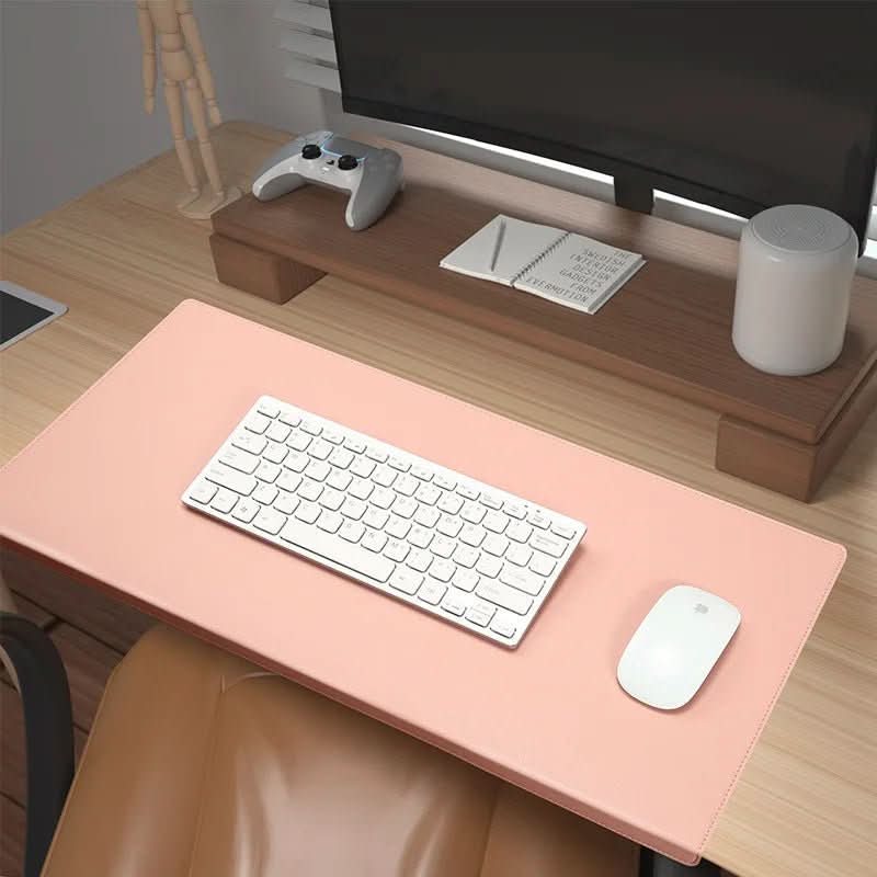 ComfortPlus Premium PU Leather Desk Protector with Wrist Support