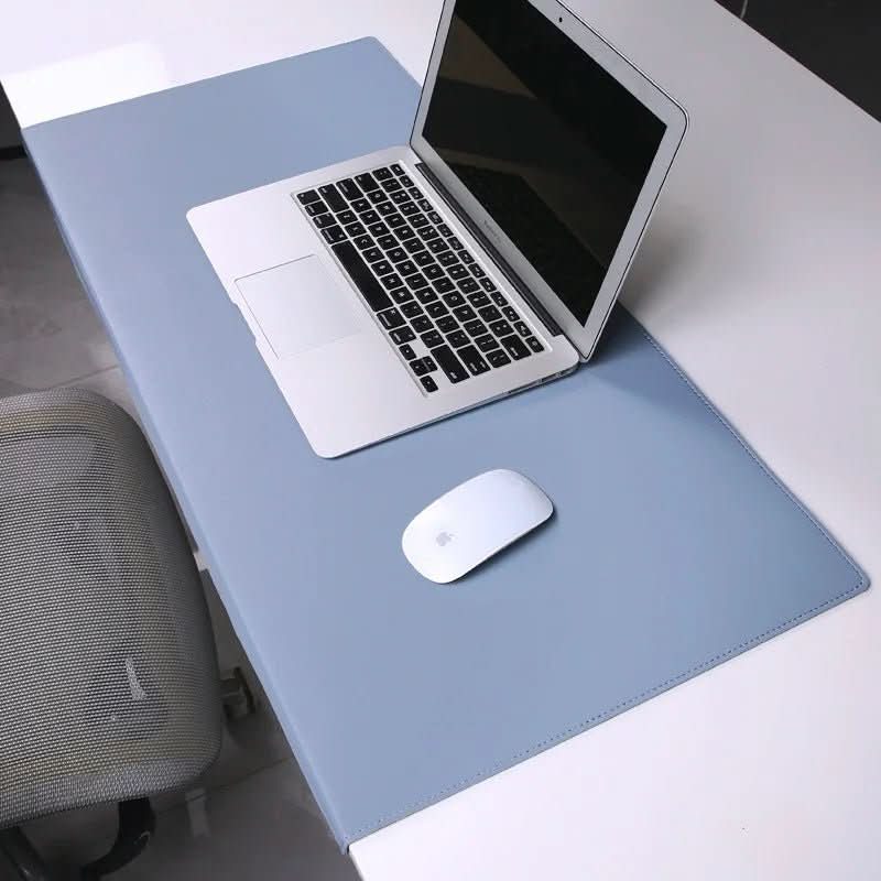 ComfortPlus Premium PU Leather Desk Protector with Wrist Support