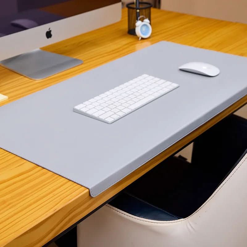 ComfortPlus Premium PU Leather Desk Protector with Wrist Support