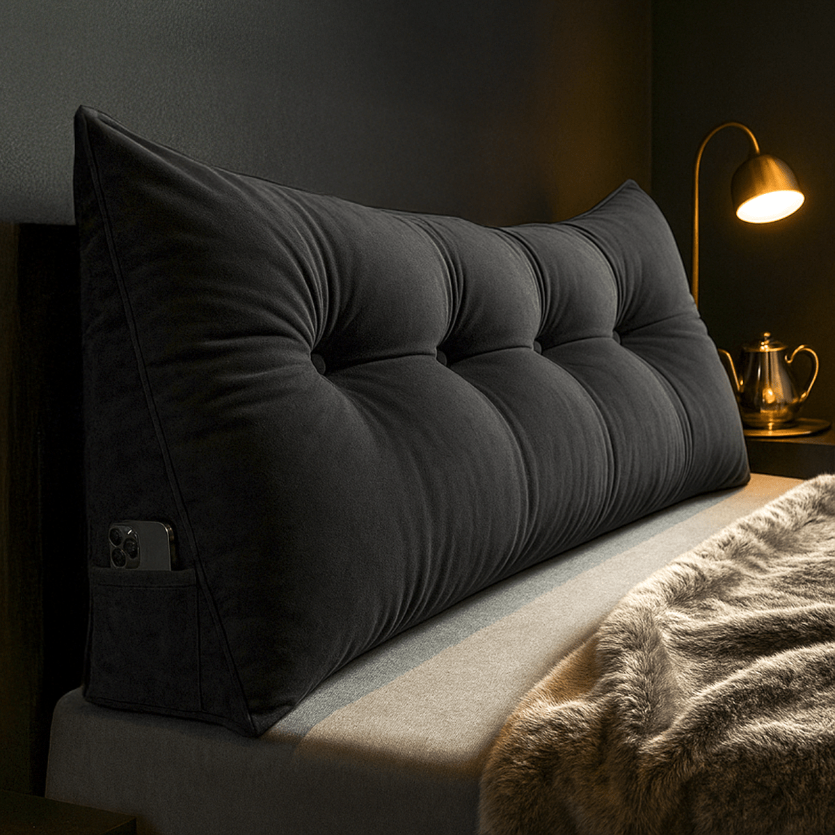 ErgoRest Wedge Cushion for Ultimate Back Comfort Anywhere