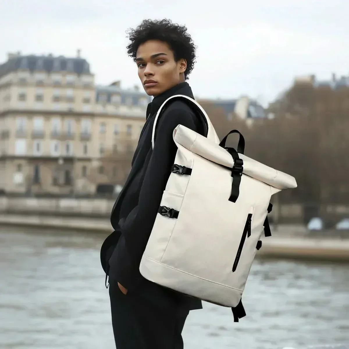 Versatile Expandable Backpack with Laptop Holder and Ample Space