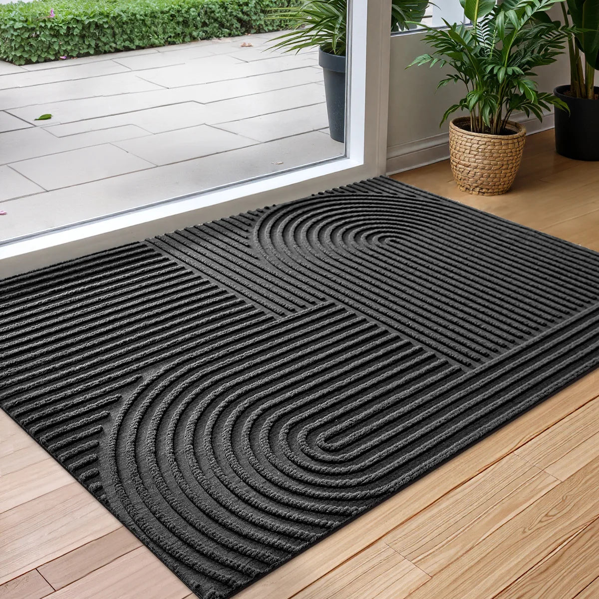 Outdoor Mat with Water-Absorbent & Non-Slip Features - Essential Doormat