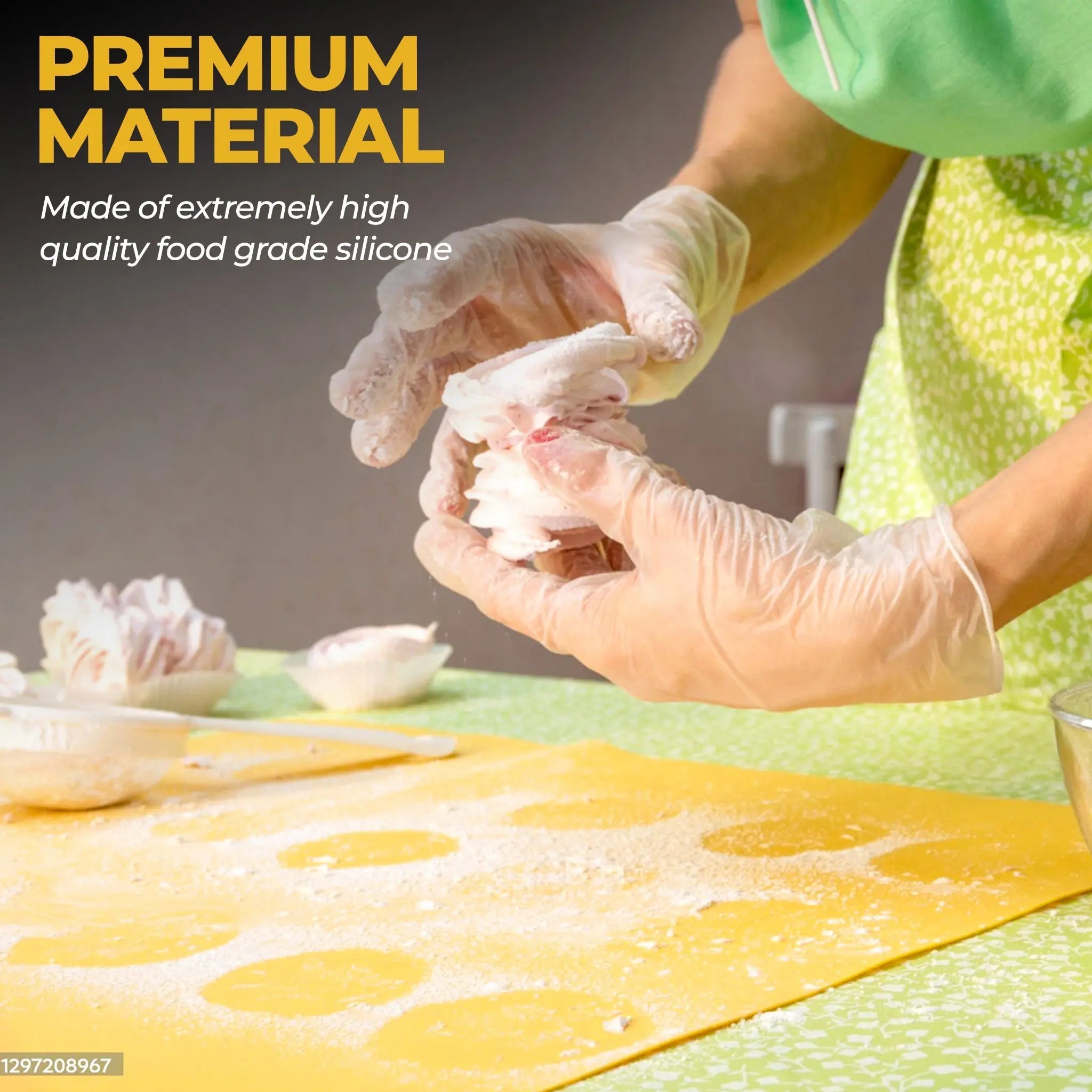 Extra Large Non-Stick Silicone Baking Mat for Dough Kneading and Rolling
