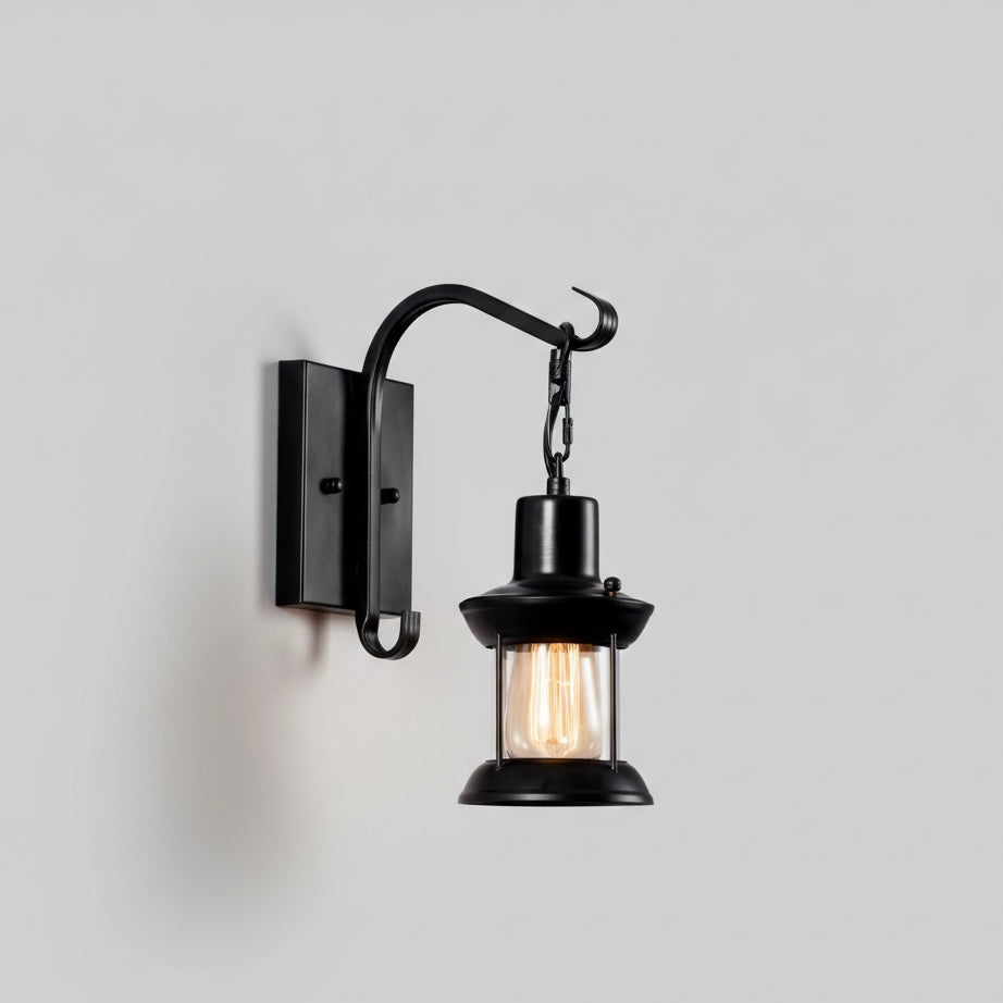 Antique Style Metal Wall Light Fixture