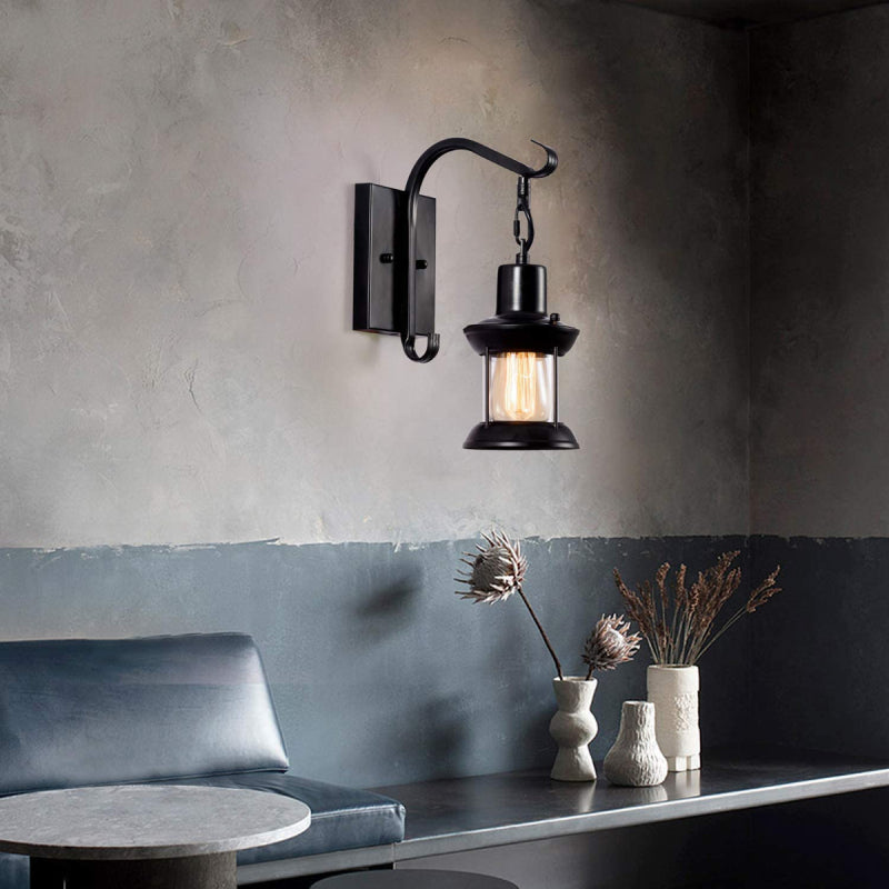Antique Style Metal Wall Light Fixture