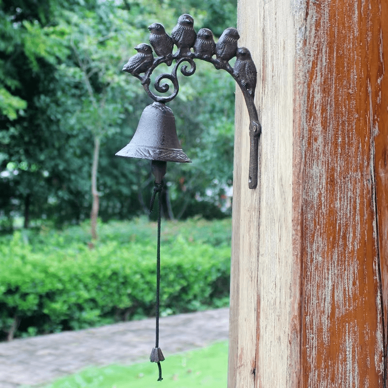 Charming Vintage-Style Cast Iron Doorbell for Elegant Entrances