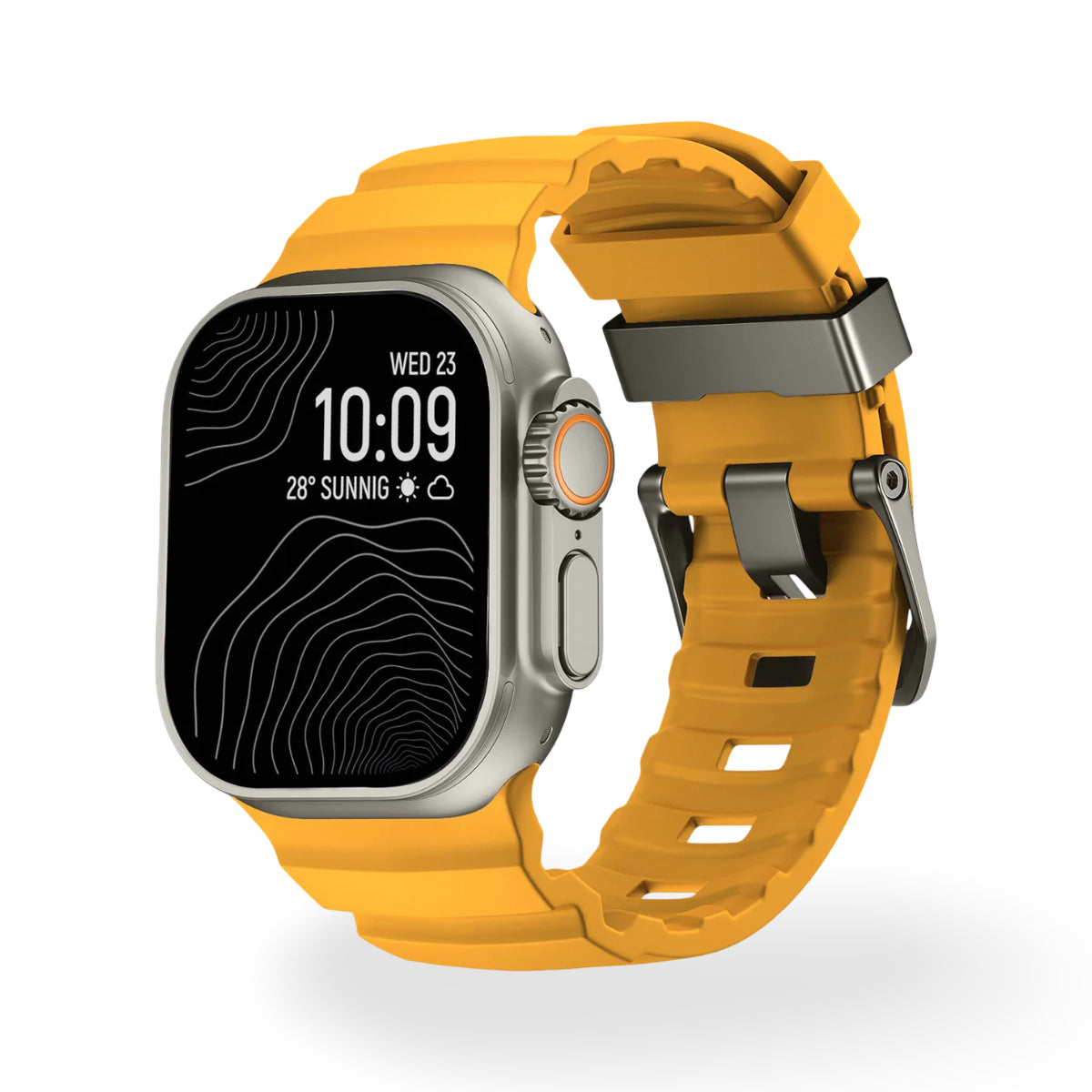 Water-Resistant Adjustable Smartwatch Band for Active Lifestyles