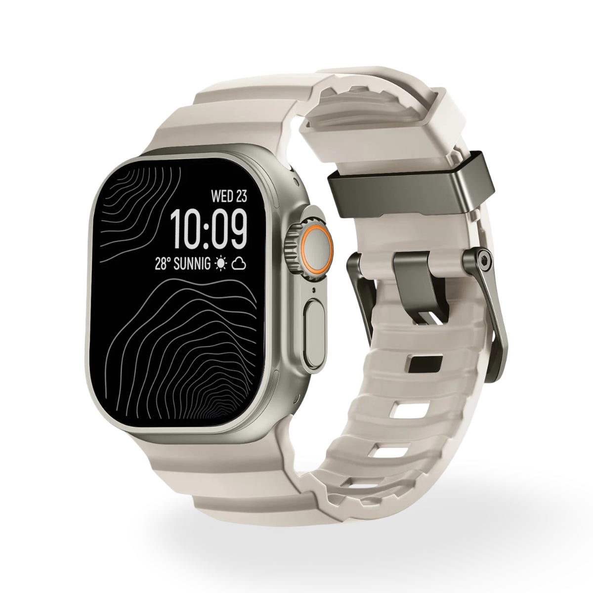 Water-Resistant Adjustable Smartwatch Band for Active Lifestyles