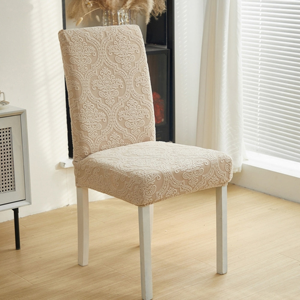 Refined Comfort – Jacquard Chair Cover for Every Occasion