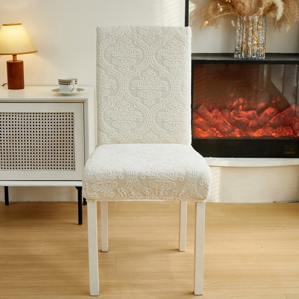 Refined Comfort – Jacquard Chair Cover for Every Occasion