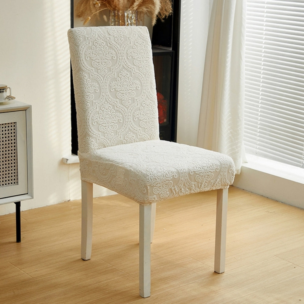 Refined Comfort – Jacquard Chair Cover for Every Occasion