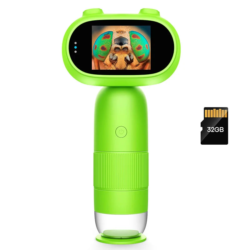 Handheld Digital Microscope for Kids and Collectors | 1000x Magnification