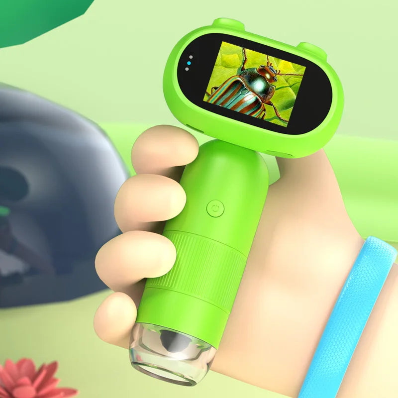 Handheld Digital Microscope for Kids and Collectors | 1000x Magnification