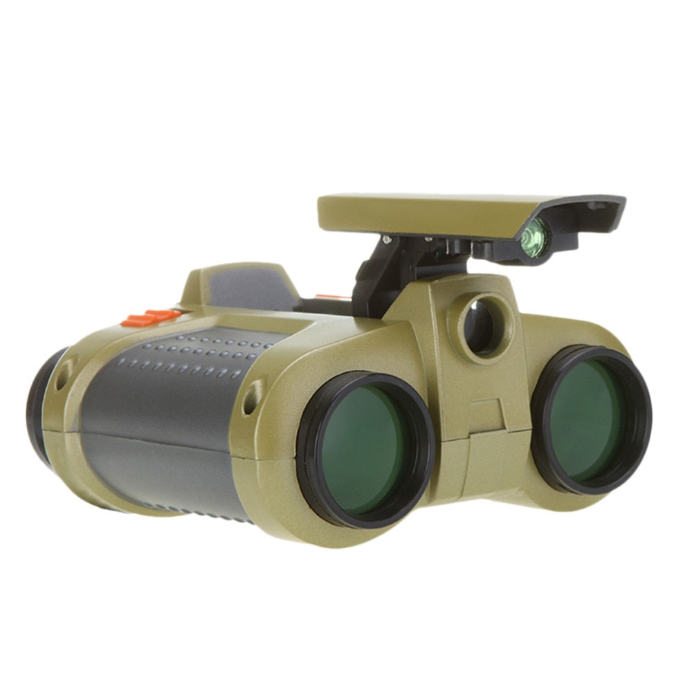 Children's Night Vision Binoculars with 4x Zoom and 8m Range – Weatherproof