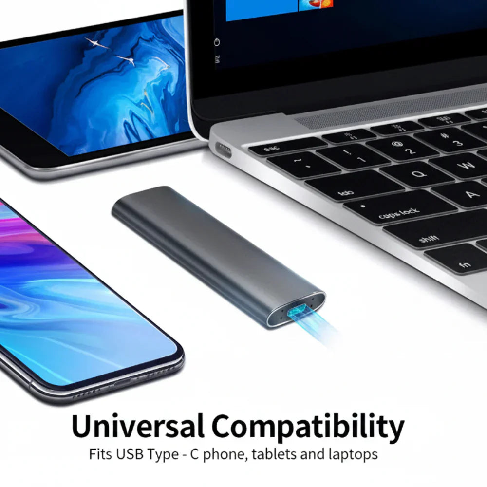 512GB Ultra-Fast Portable SSD for Effortless Data Management