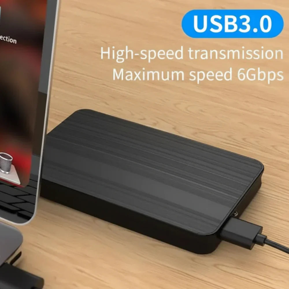 Compact USB 3.0 External SSD for Effortless Backup