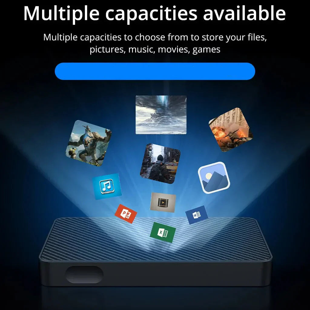 Portable SSD for Effortless Data Storage and Backup