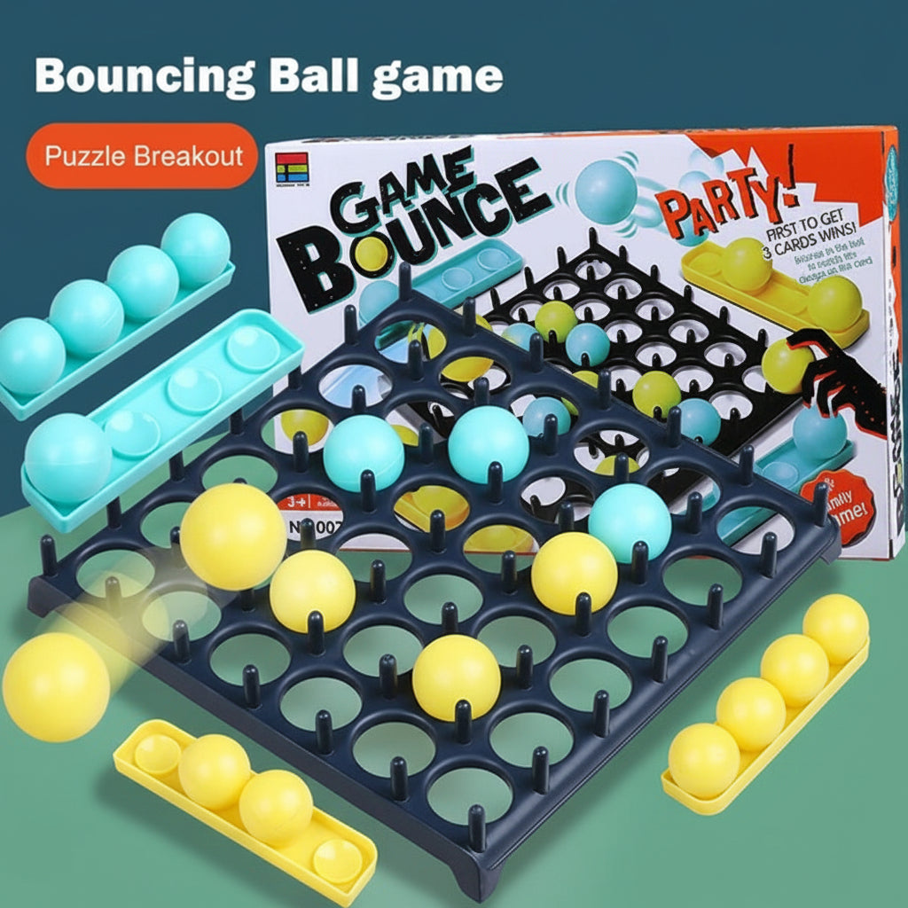 Dynamic Toss and Connect Board Game for Group Fun