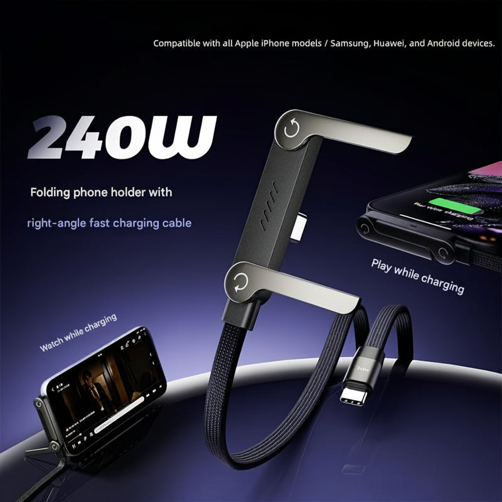 240W Turbo Charge Dock with Hands-Free Phone Cradle