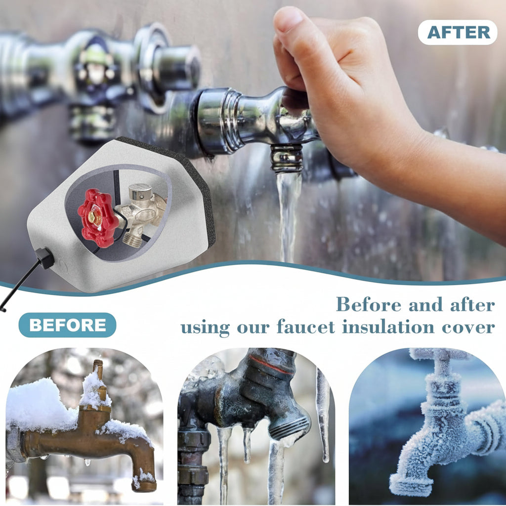 Winter Guard Outdoor Faucet Insulation Shields