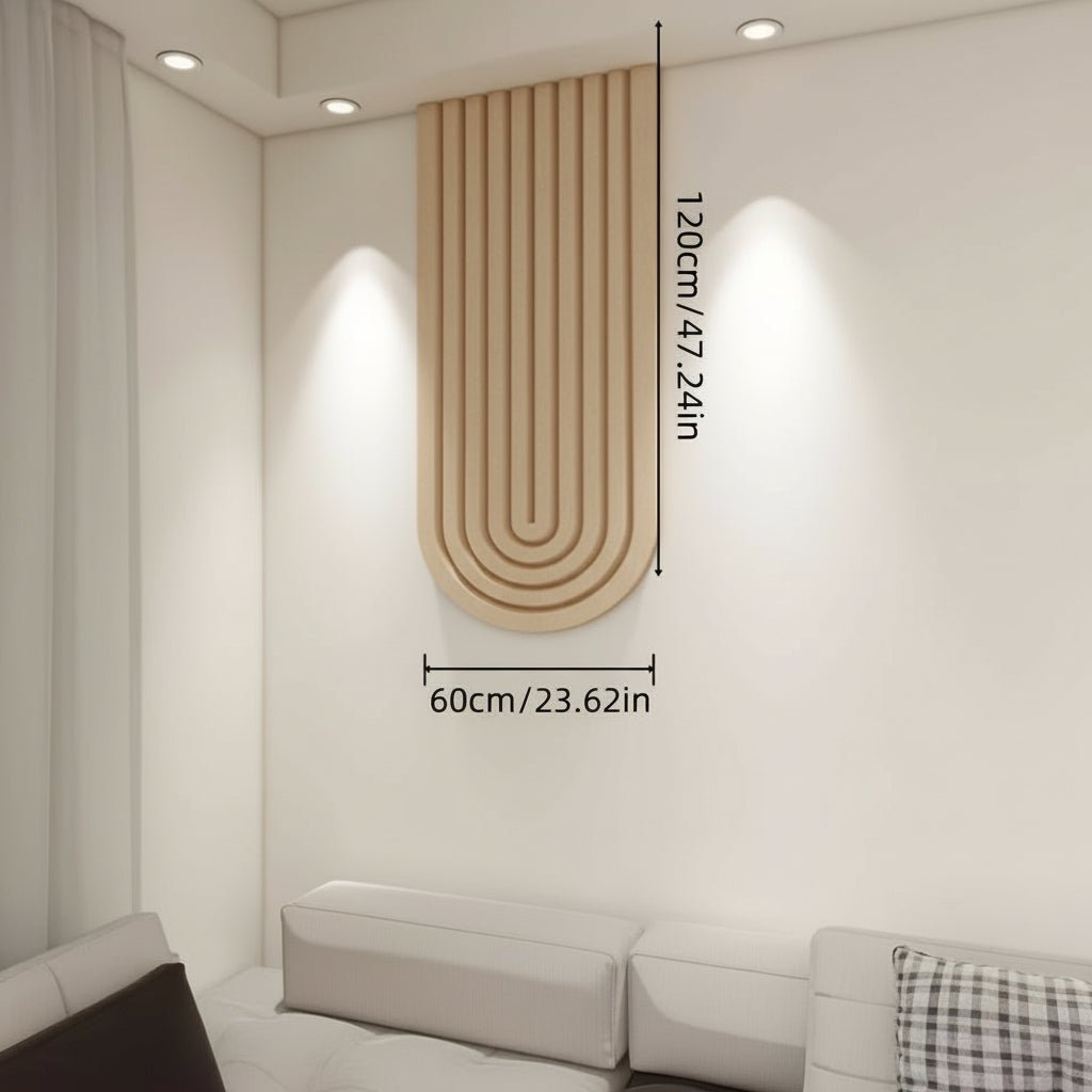 CurvaFelt Stylish Wall Organizer for Effortless Display