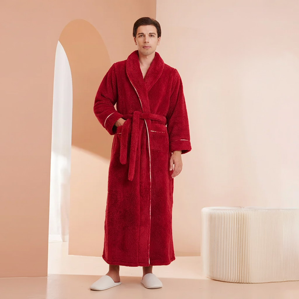 Snug Winter Robe with Full Sleeves for Ultimate Comfort