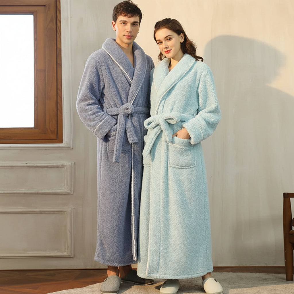 Snug Winter Robe with Full Sleeves for Ultimate Comfort