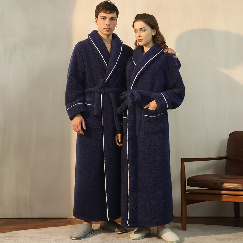 Snug Winter Robe with Full Sleeves for Ultimate Comfort