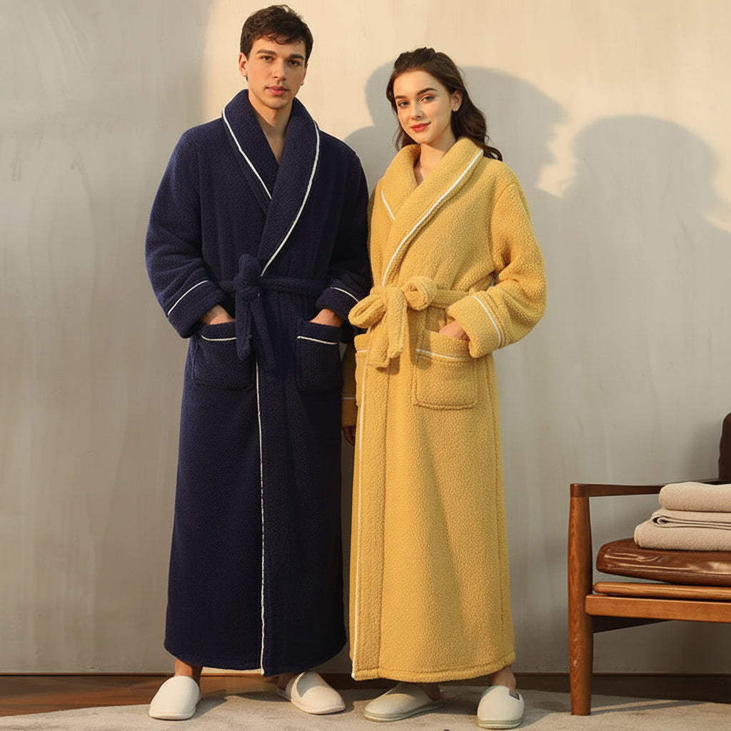 Snug Winter Robe with Full Sleeves for Ultimate Comfort