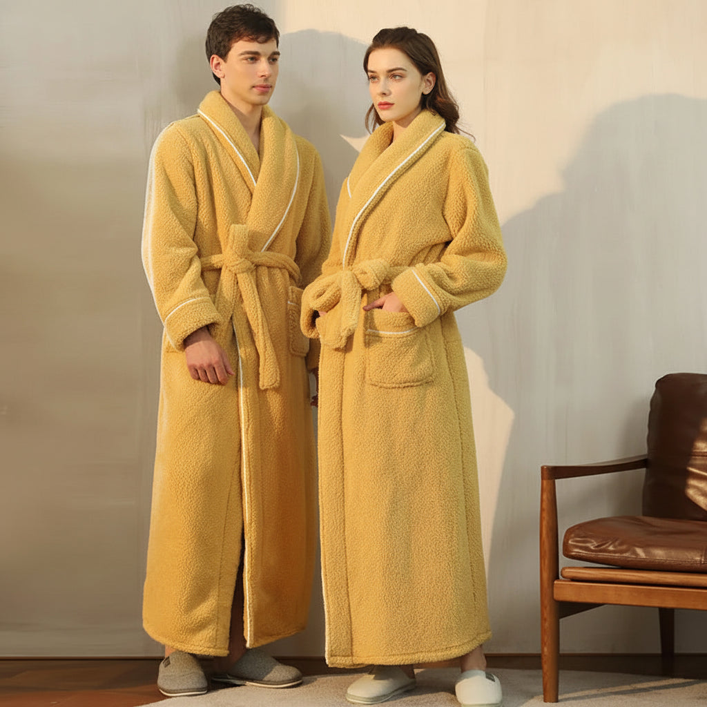Snug Winter Robe with Full Sleeves for Ultimate Comfort