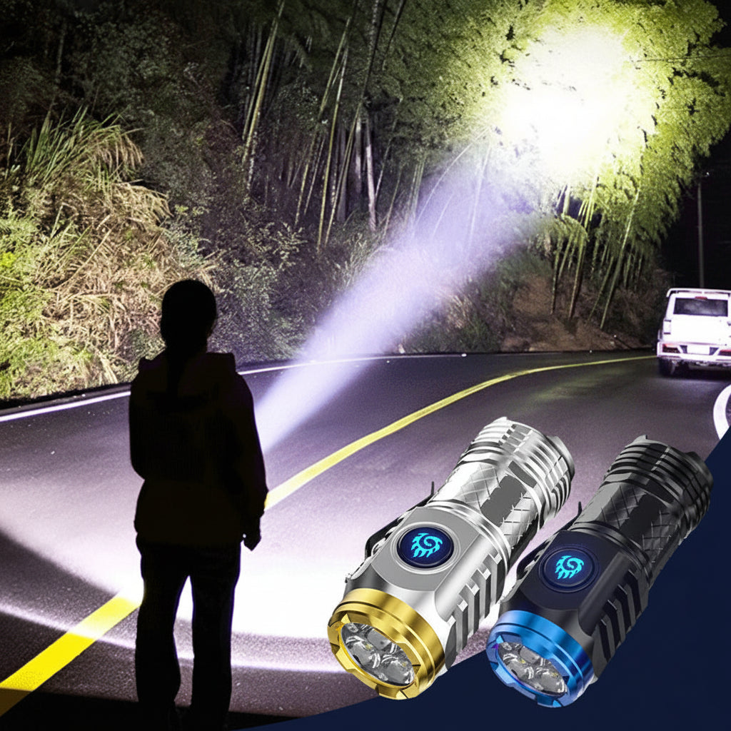 Portable Rechargeable Waterproof LED Torchlight