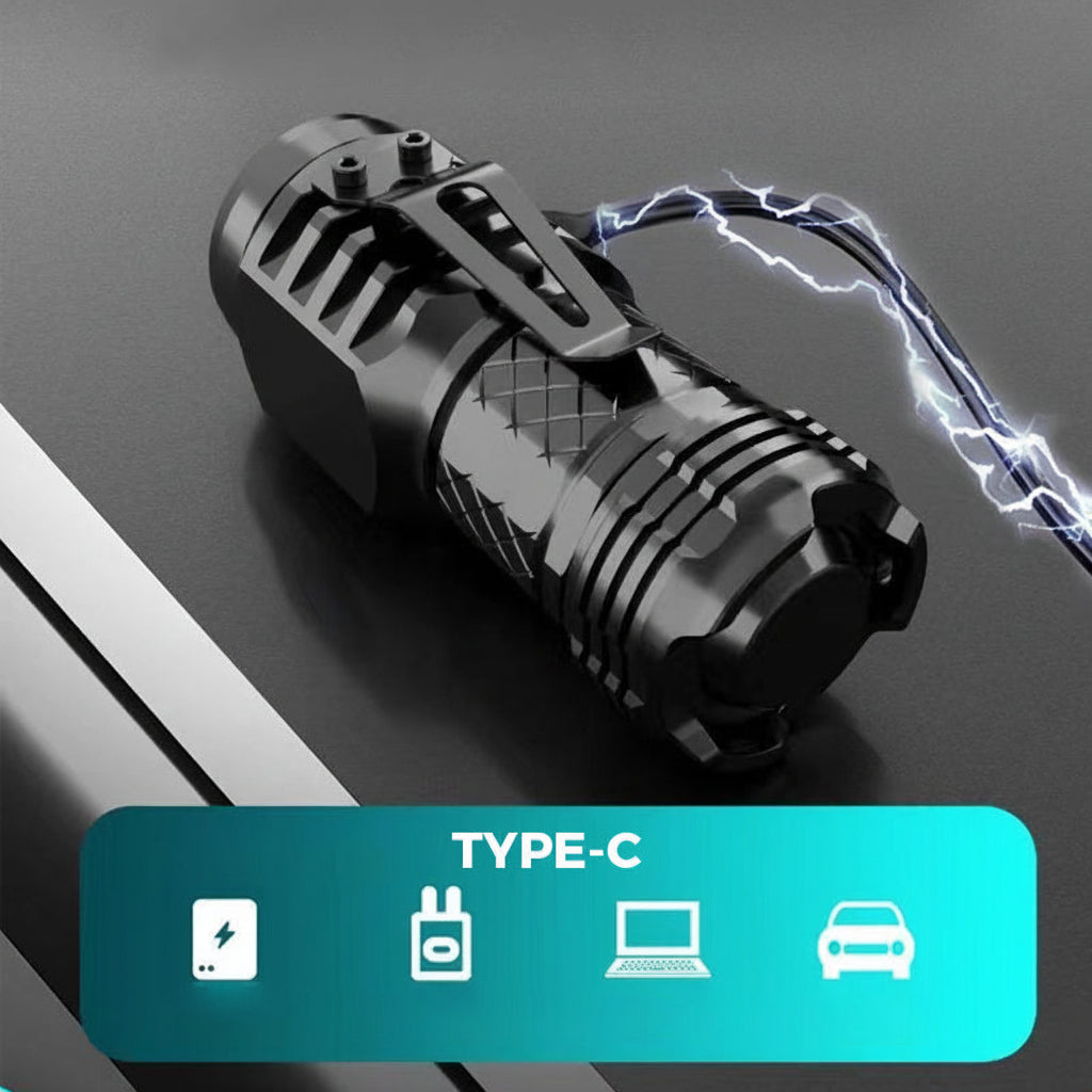 Portable Rechargeable Waterproof LED Torchlight