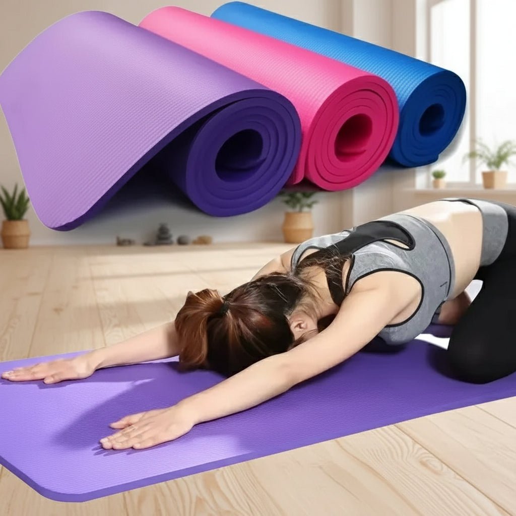 MaxComfort Extra Large 185 cm Non-Slip Workout Mat