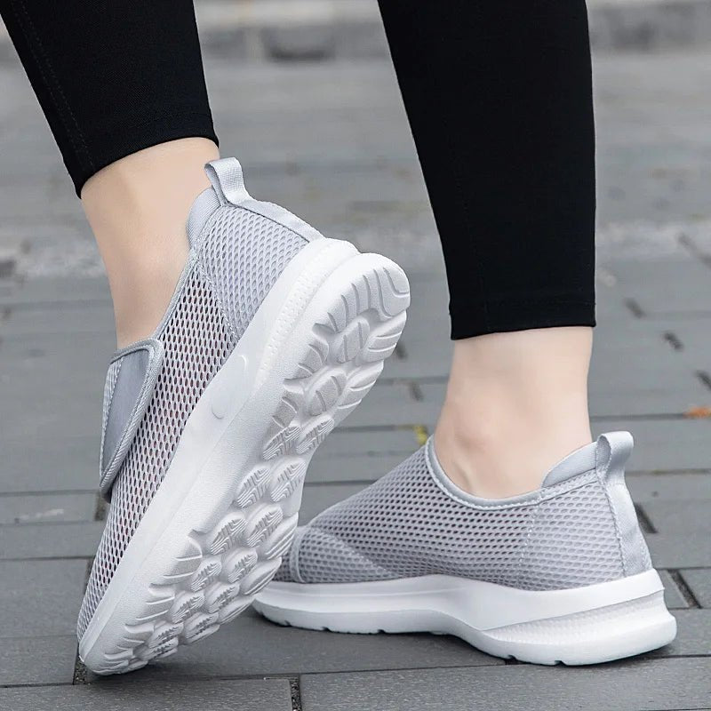 ComfortFit Adjustable Casual Sneakers for Wide Feet