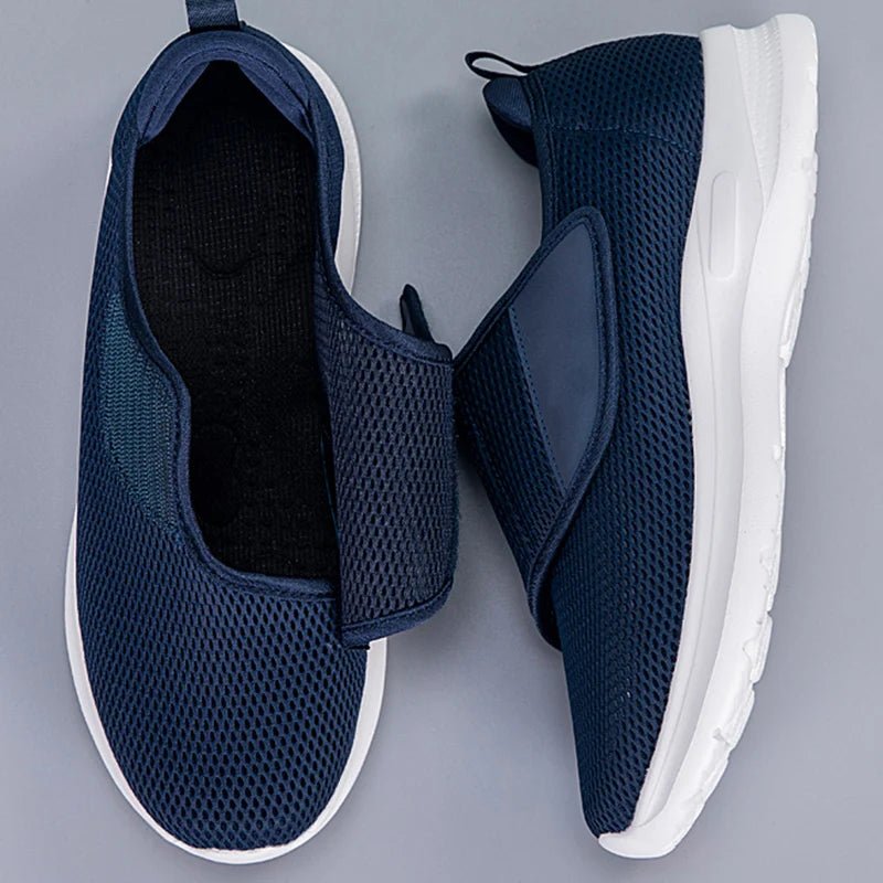 ComfortFit Adjustable Casual Sneakers for Wide Feet